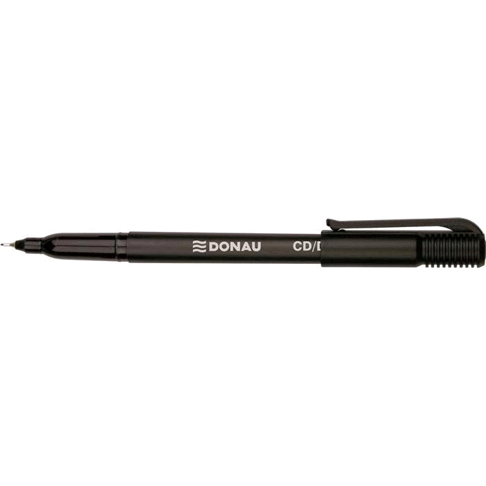 Marker pentru Donau CD, varf rotund, 0.5 mm, negru Marker pentru Donau CD, varf rotund, 0.5 mm, negru